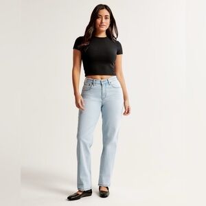 Abercrombie & Fitch 90’s Relaxed High Rise Jeans Medium Sz 6R/28